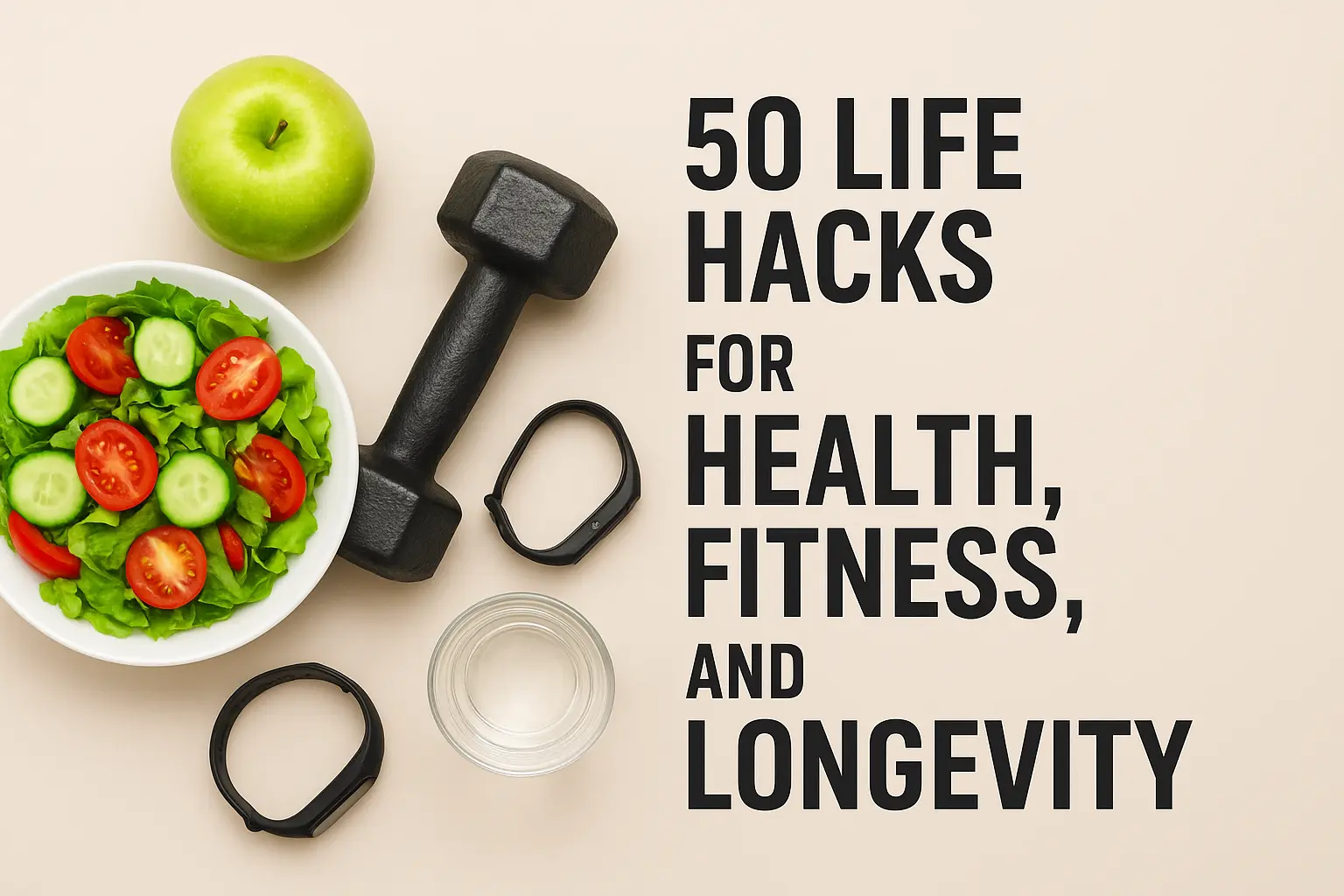 50 Life Hacks for Health & Longevity